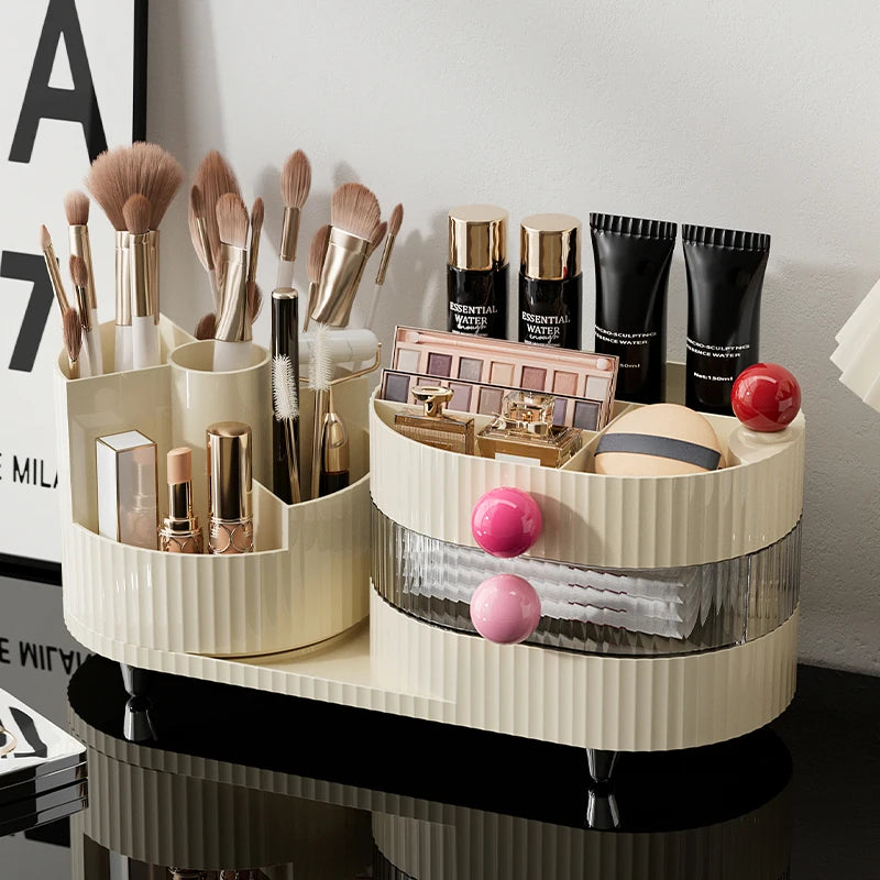 Rotating Makeup Organizer Case