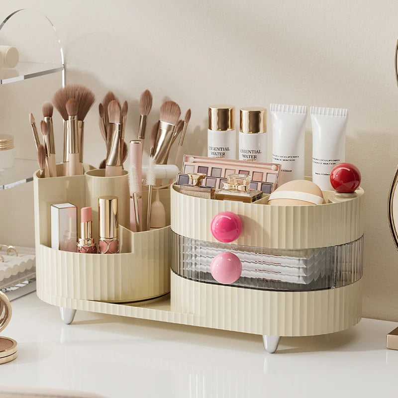 Rotating Makeup Organizer Case
