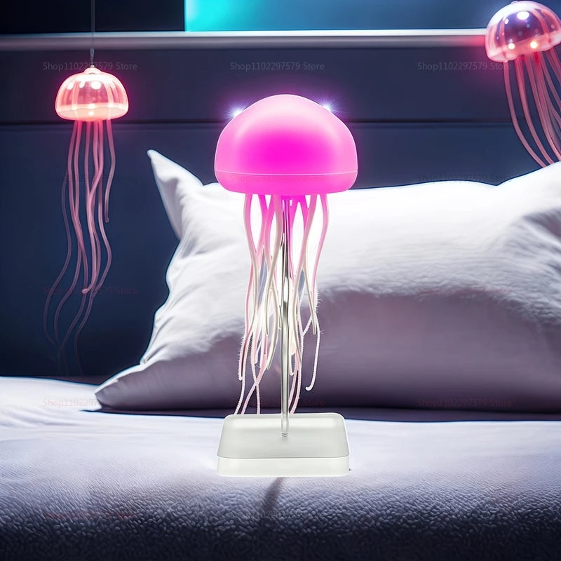 3D Jellyfish RGB Night Light