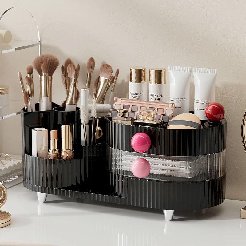 Rotating Makeup Organizer Case