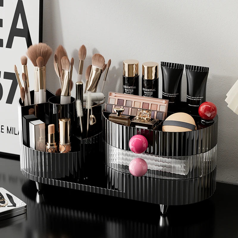 Rotating Makeup Organizer Case