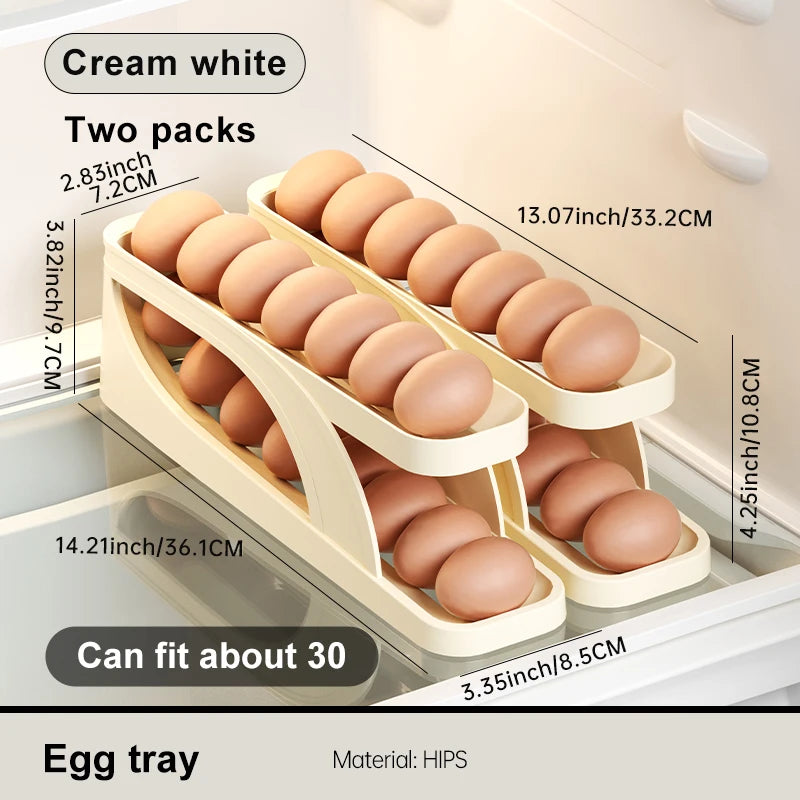 Slide-Out Automatic Egg Holder